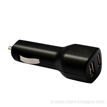 Dual USB Car Charger with 5V 2.1A Output, Suitable for Mobile Phone and Tablet PC
